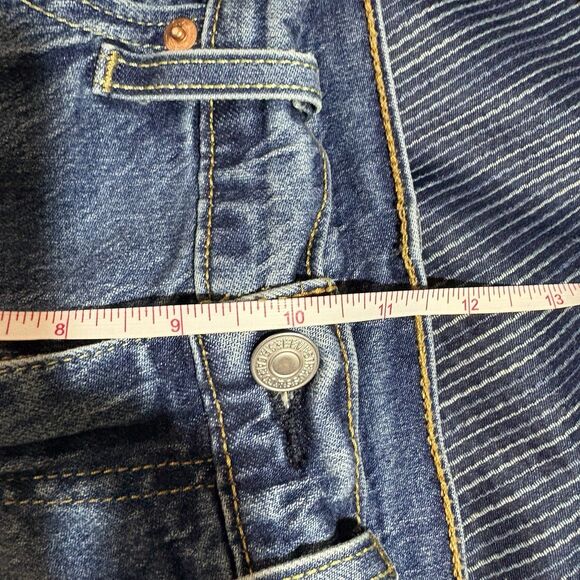 Levi’s 527 Jeans 34x30 Bootcut Blue Denim Mid Rise Men’s Y2K Grunge Westerncore - Picture 8 of 9